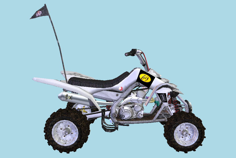 Dukati Quadrocycle 3d model